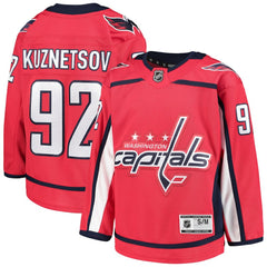 Evgeny Kuznetsov Washington Capitals Youth Home Premier Player Jersey Discount