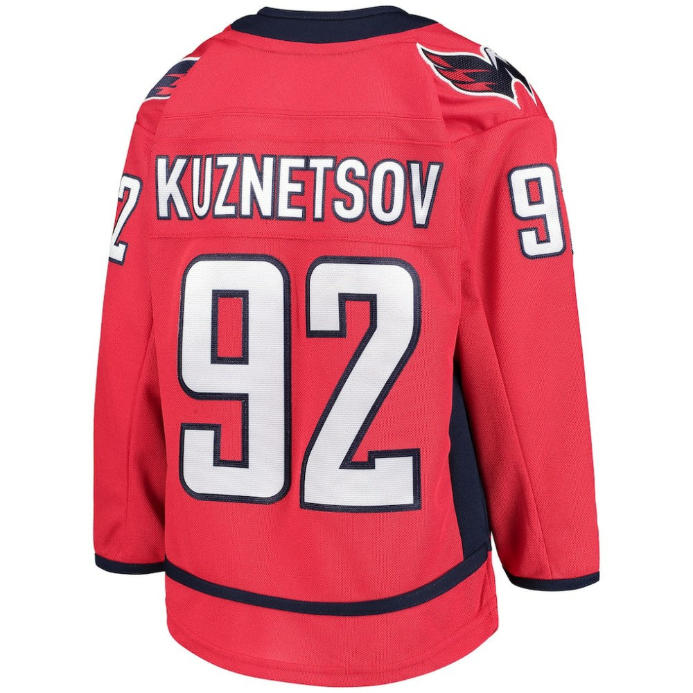 Evgeny Kuznetsov Washington Capitals Youth Home Premier Player Jersey Discount