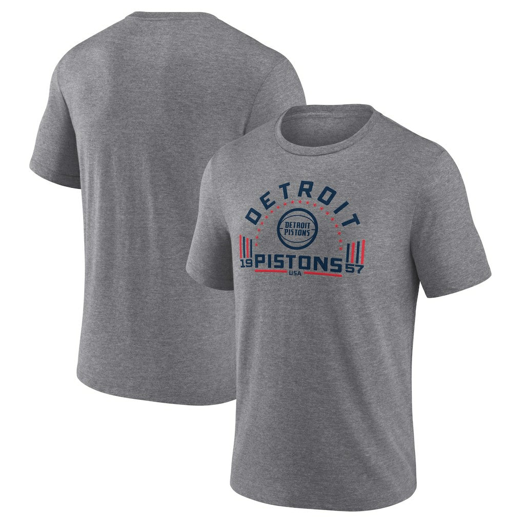Detroit Pistons Team Freedom Tri-Blend T-Shirt sale Discount