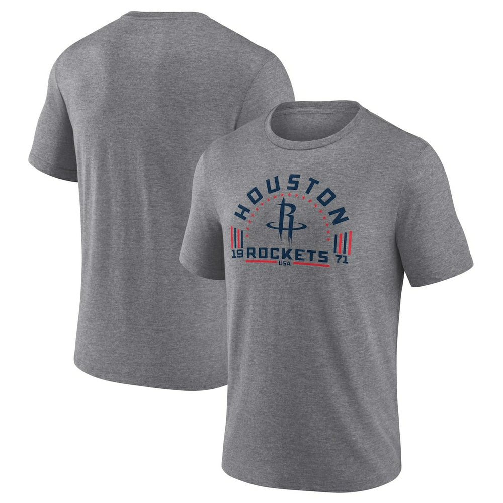 Houston Rockets Team Freedom Tri-Blend T-Shirt On Sale