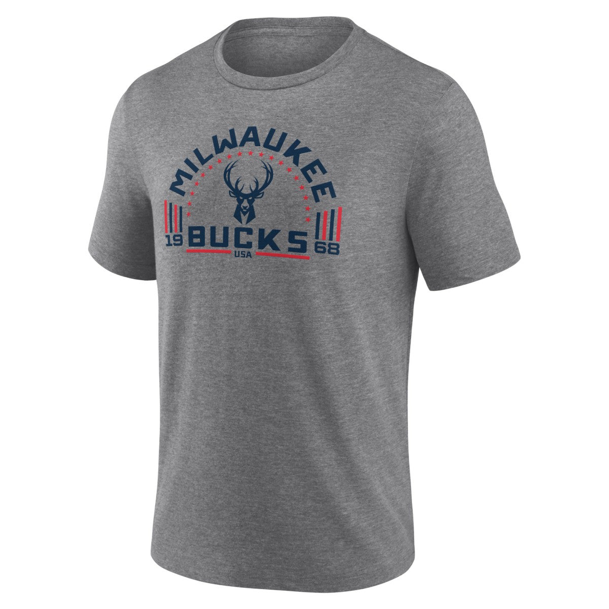 Milwaukee Bucks Team Freedom Tri-Blend T-Shirt Discount