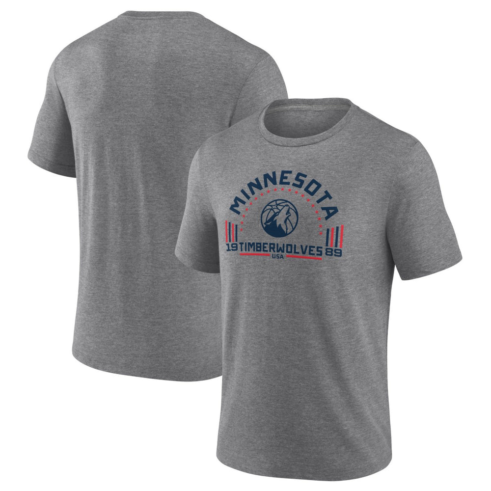 Minnesota Timberwolves Team Freedom Tri-Blend T-Shirt Discount