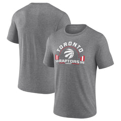 Toronto Raptors Team Freedom Tri-Blend T-Shirt New