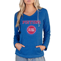 Detroit Pistons Concepts Sport Women's Mainstream Terry Hooded Top sale On Sale