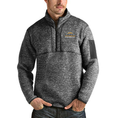Los Angeles Chargers  Antigua Fortune Quarter-Zip Pullover Jacket