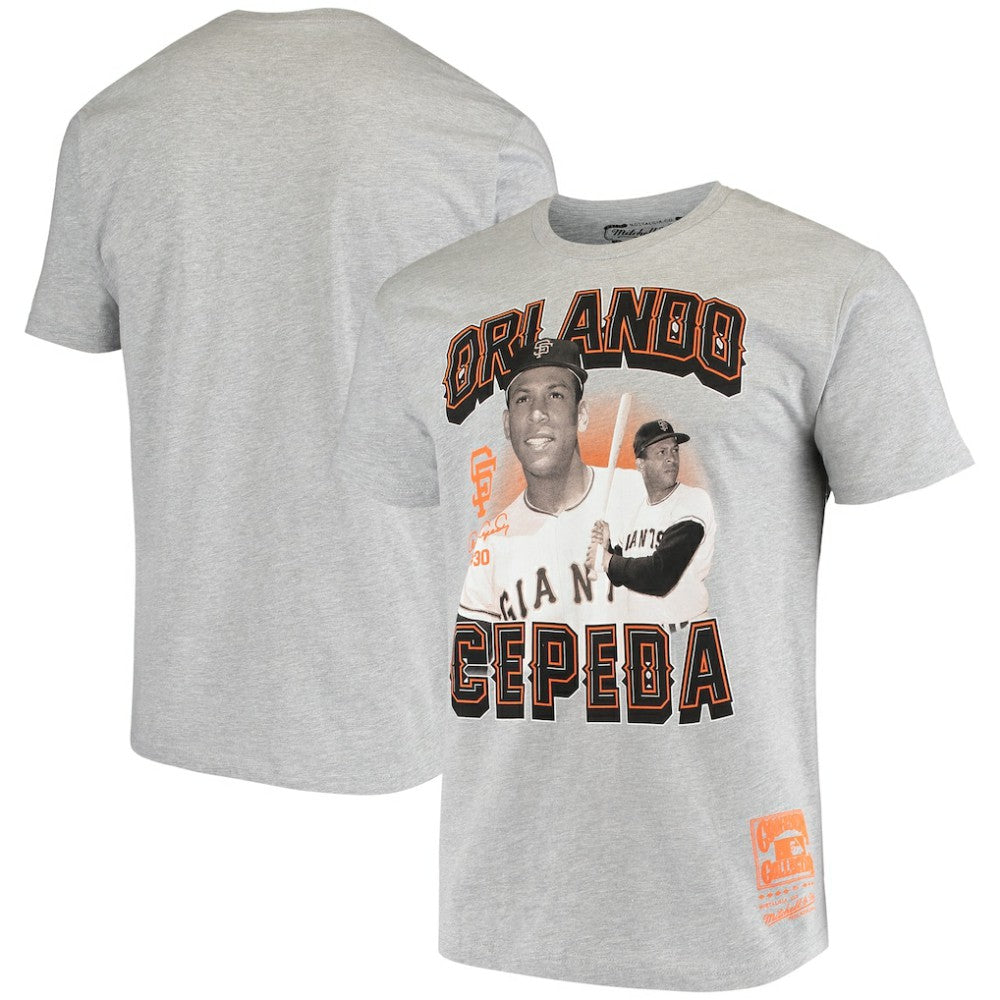 Orlando Cepeda San Francisco Giants Mitchell & Ness Name & Number T-Shirt | MLB Sale