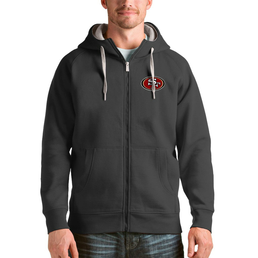 San Francisco 49ers  Antigua Victory Full-Zip Hoodie