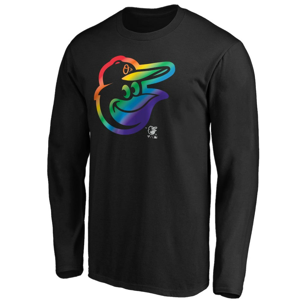 Baltimore Orioles Team Pride Logo Long Sleeve T-Shirt | MLB Sale
