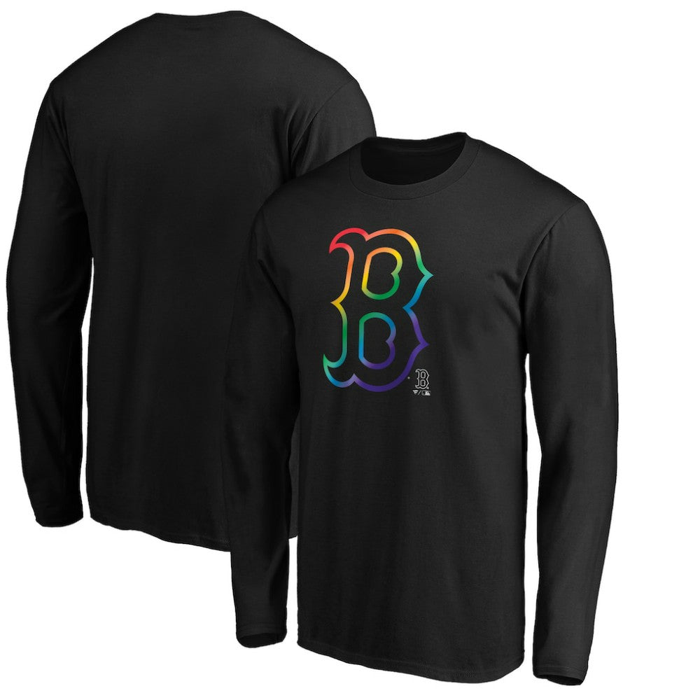 Boston Red Sox Team Pride Logo Long Sleeve T-Shirt | MLB Online