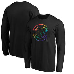 Chicago Cubs Team Pride Logo Long Sleeve T-Shirt | MLB Shop