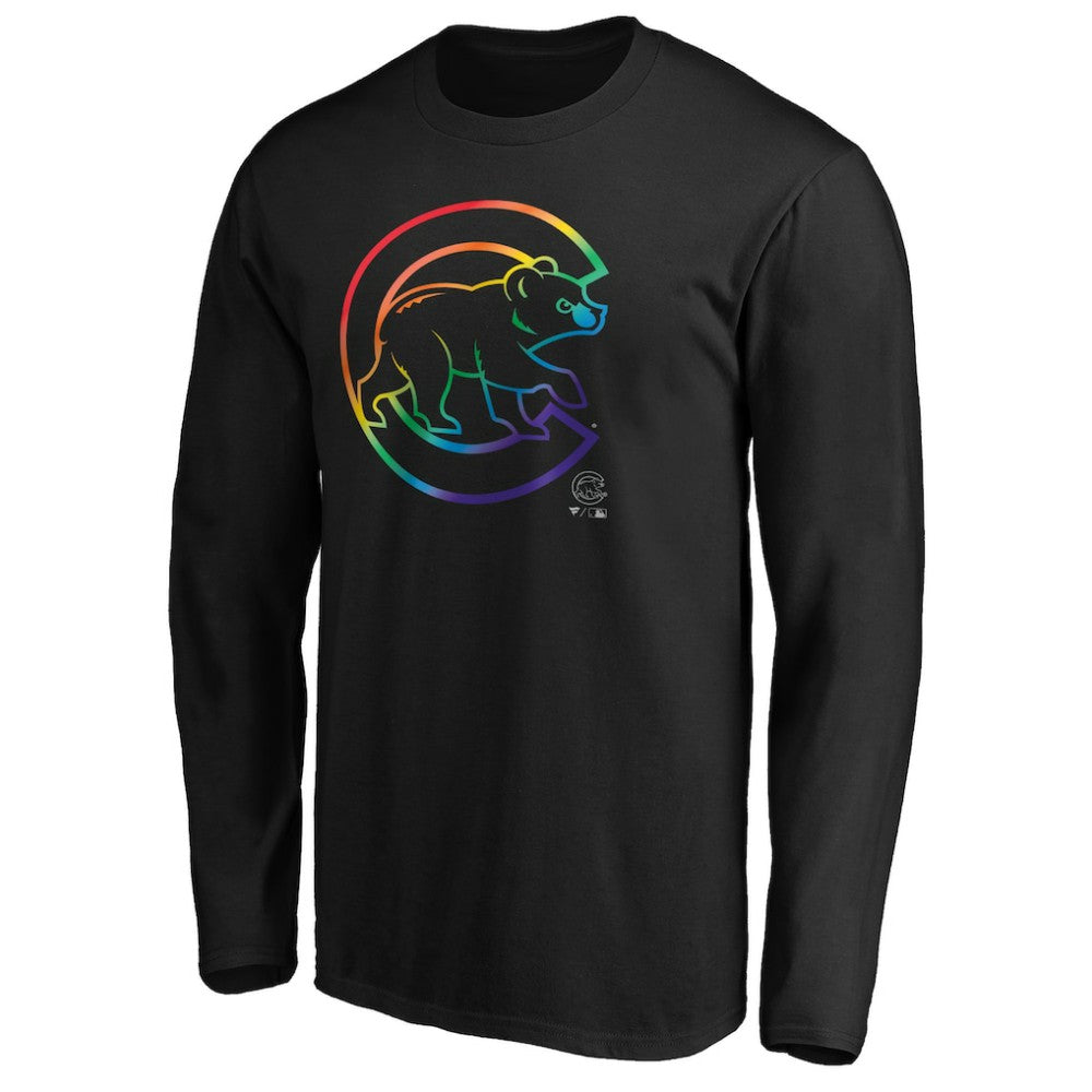 Chicago Cubs Team Pride Logo Long Sleeve T-Shirt | MLB Shop