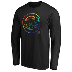 Chicago Cubs Team Pride Logo Long Sleeve T-Shirt | MLB Shop