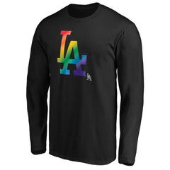 Los Angeles Dodgers Team Pride Logo Long Sleeve T-Shirt | MLB US
