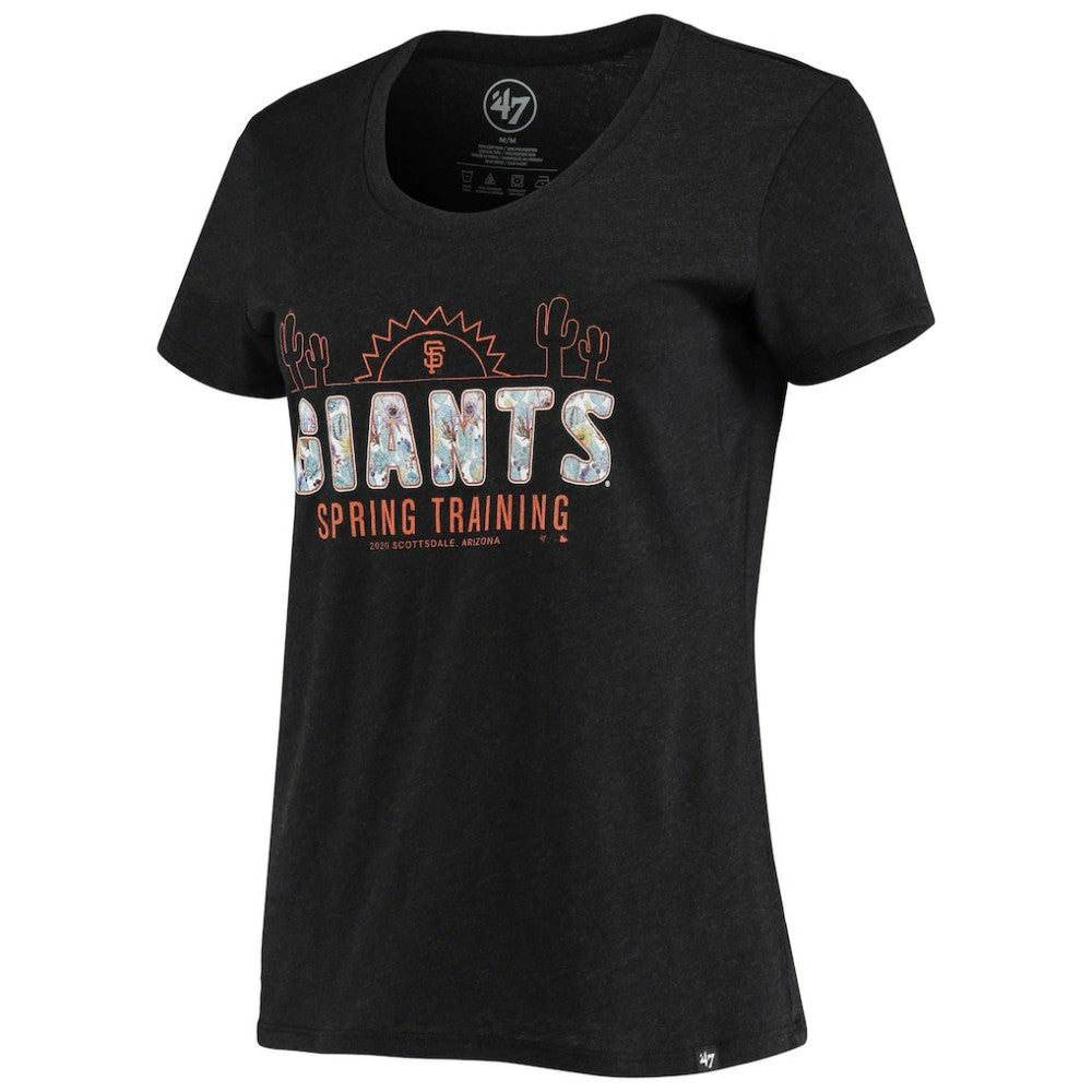 San Francisco Giants '47 Women's Spring Training Floral Fill Club T-Shirt | MLB Shop