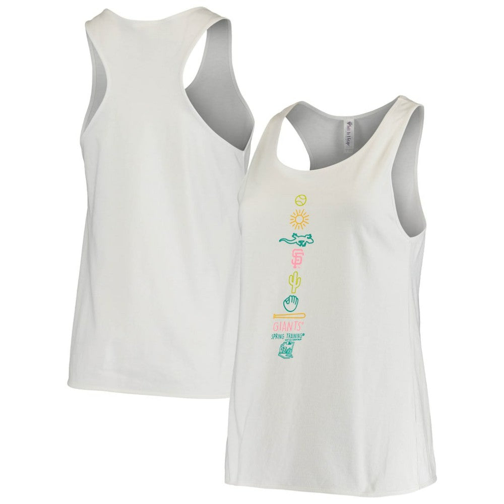San Francisco Giants Soft as a Grape Women's Spring Training Local Lineup Tank Top | MLB US