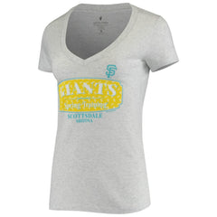 San Francisco Giants Soft as a Grape Women's Spring Training Tropical Banner T-Shirt | MLB On Sale