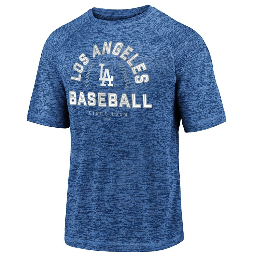 Los Angeles Dodgers Fanatics Line Up Primary Threat Striated T-Shirt | MLB Shop