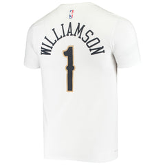 Zion Williamson New Orleans Pelicans Name & Number Performance T-Shirt Outlet