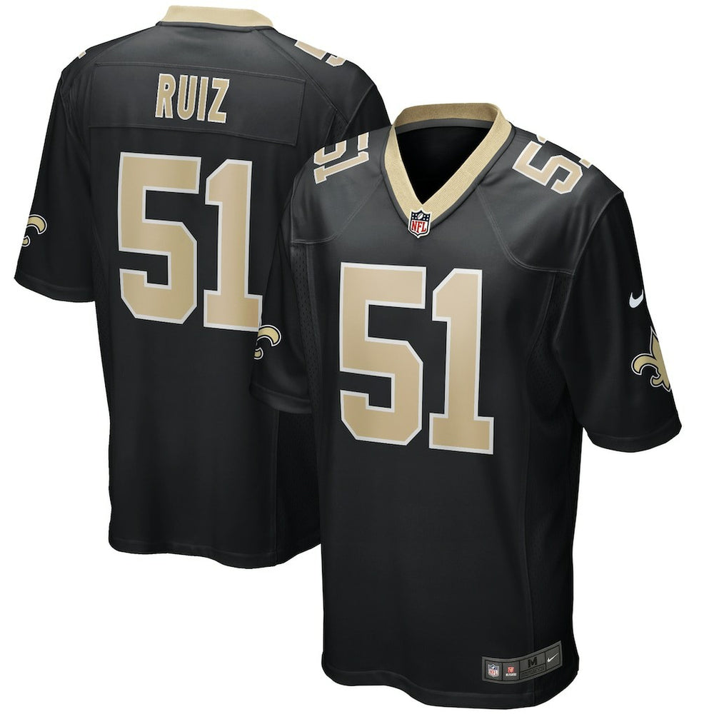 New Orleans Saints Nike Cesar Ruiz  Player Game Jersey