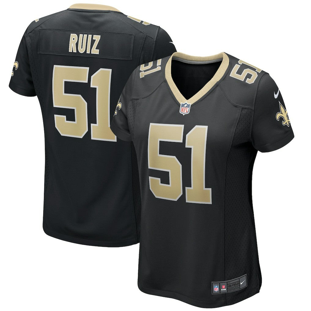 New Orleans Saints Nike Cesar Ruiz  Women's Game Jersey