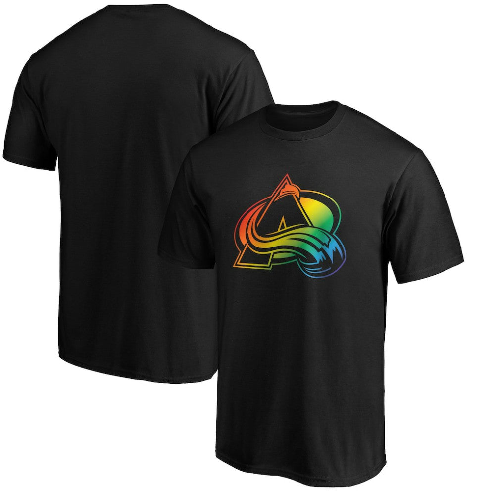 Colorado Avalanche Team Pride Logo T-Shirt Outlet