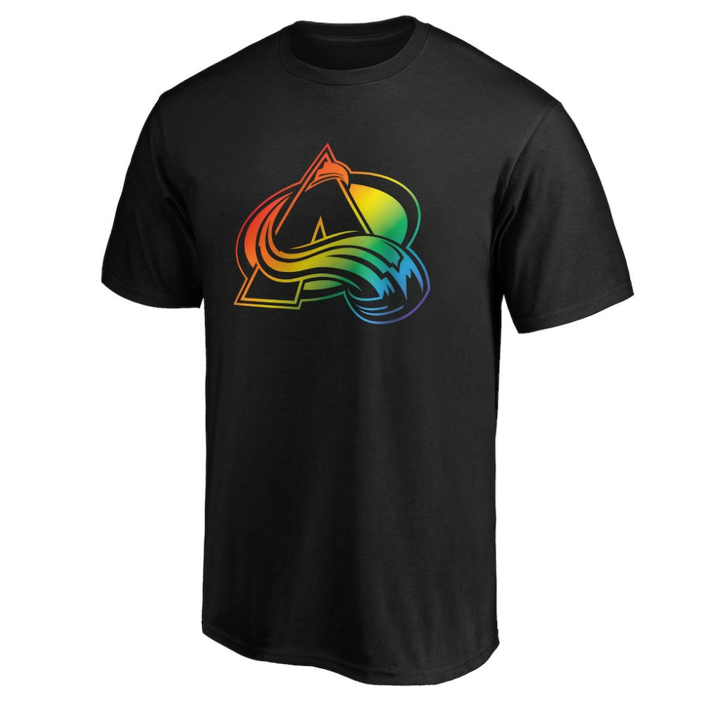 Colorado Avalanche Team Pride Logo T-Shirt Outlet