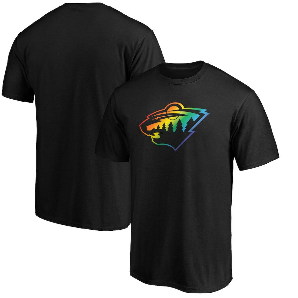 Minnesota Wild Team Pride Logo T-Shirt Sale