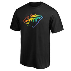 Minnesota Wild Team Pride Logo T-Shirt Sale
