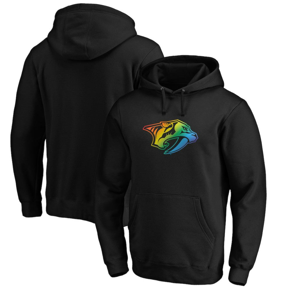 Nashville Predators Team Pride Logo Pullover Hoodie Outlet