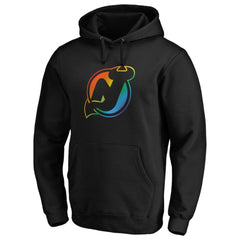 New Jersey Devils Team Pride Logo Pullover Hoodie Sale