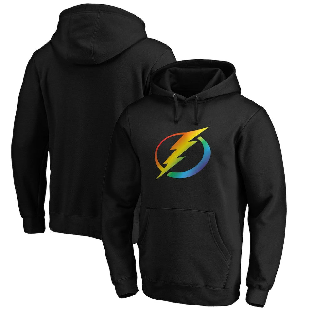Tampa Bay Lightning Team Pride Logo Pullover Hoodie For Sale