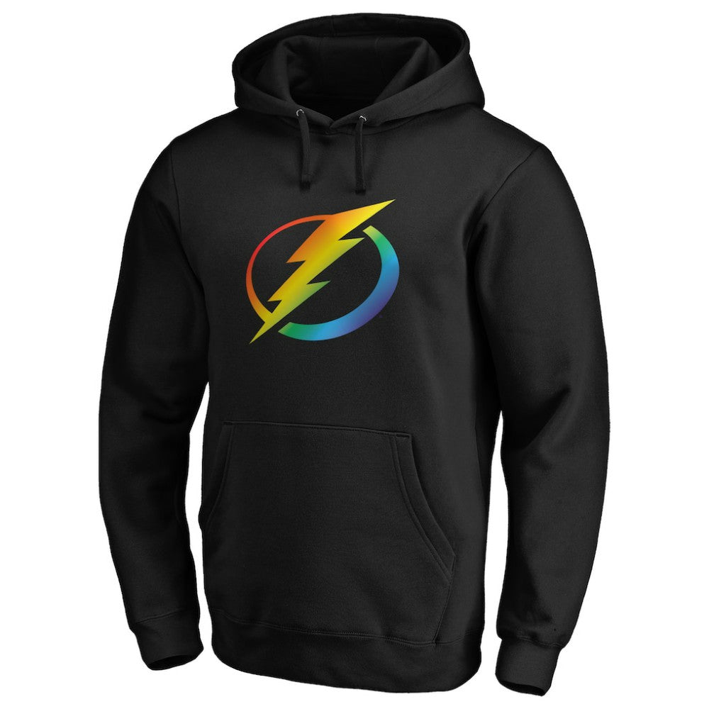 Tampa Bay Lightning Team Pride Logo Pullover Hoodie For Sale
