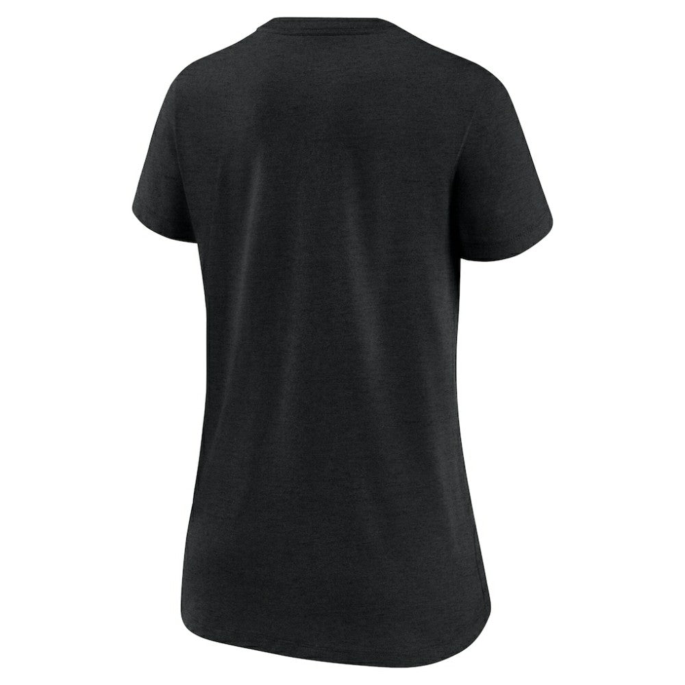 Miami Marlins Nike Women's Authentic Collection Tri-Blend V-Neck T-Shirt | MLB Sale