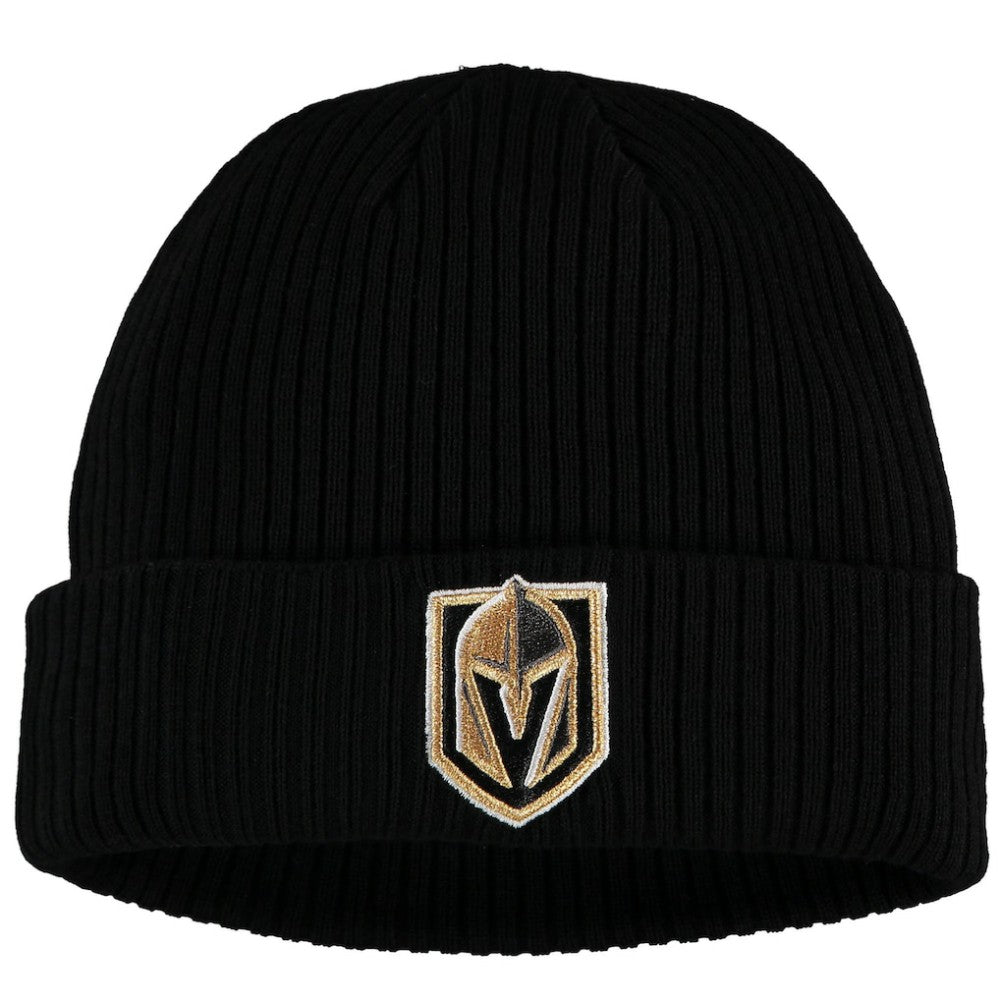 Vegas Golden Knights Fanatics Core Primary Logo Cuffed Knit Hat Outlet