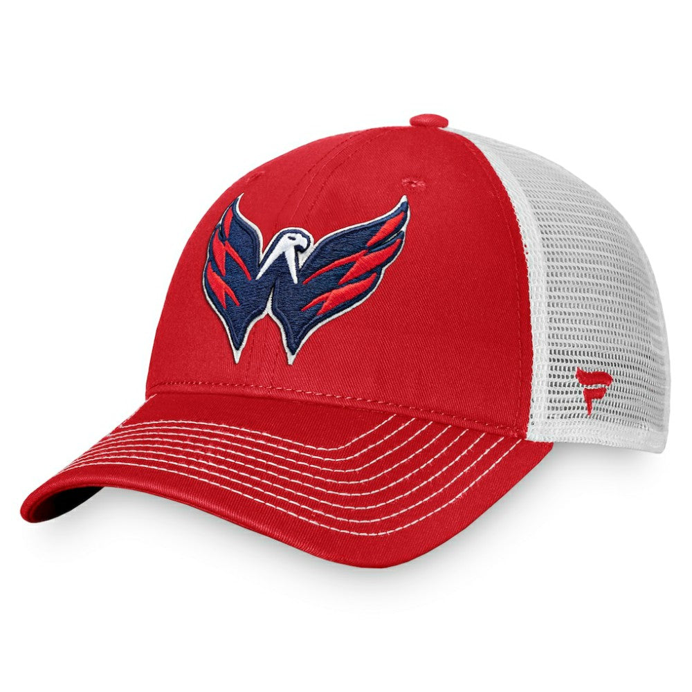 Washington Capitals Fanatics Core Primary Logo Trucker Adjustable Hat Discount