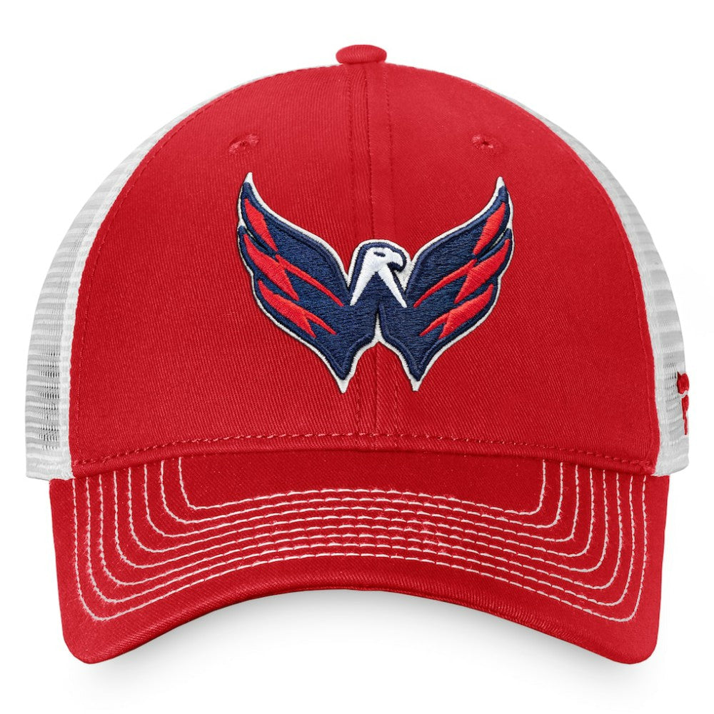 Washington Capitals Fanatics Core Primary Logo Trucker Adjustable Hat Discount