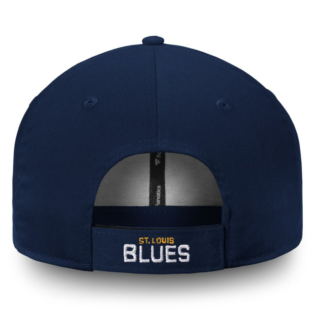 St. Louis Blues Fanatics Core Adjustable Hat Outlet