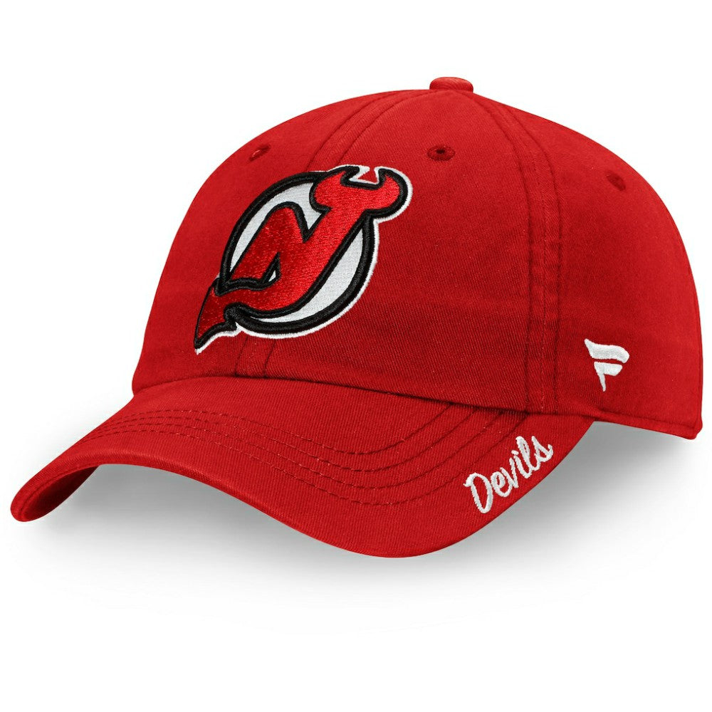 New Jersey Devils Fanatics Women's Core Primary Logo Adjustable Hat Sale