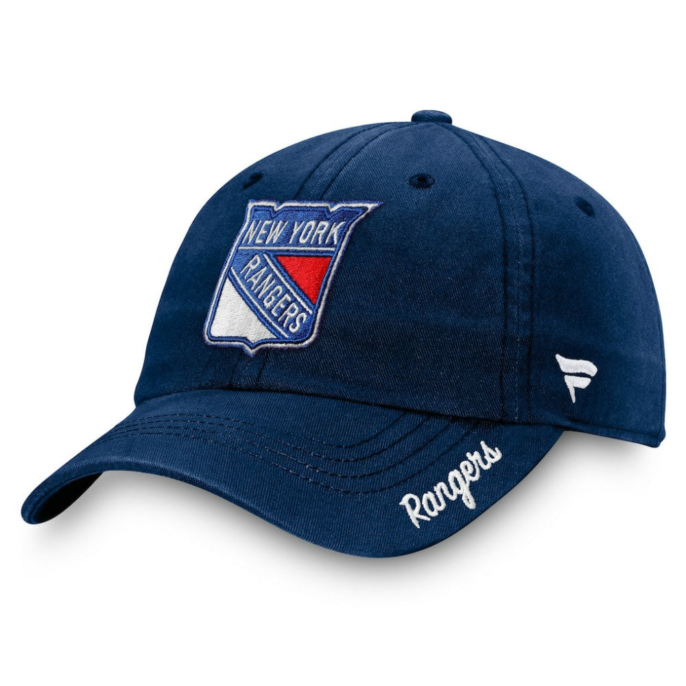 New York Rangers Fanatics Women's Primary Logo Adjustable Hat Outlet