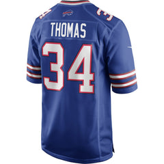 Buffalo Bills Nike Thurman Thomas  Game Retired Player Jersey