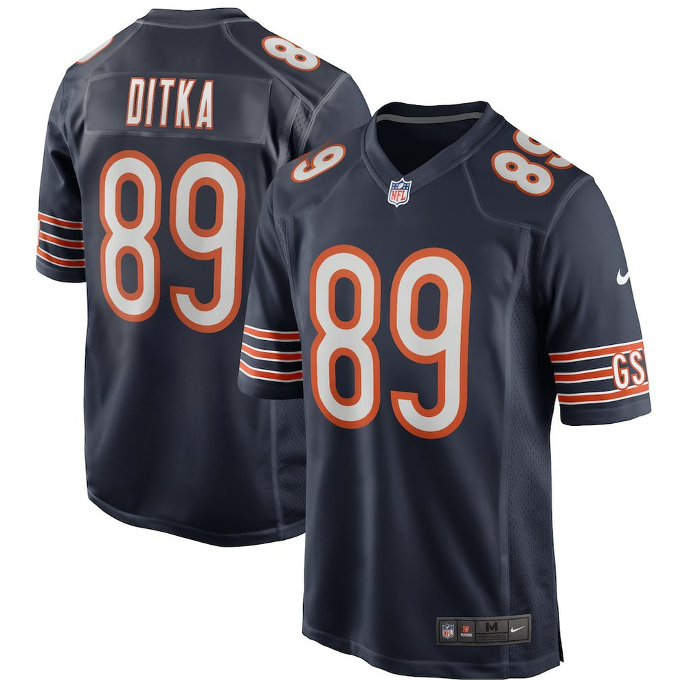 Chicago Bears Nike Mike Ditka  Game Retired Player Jersey