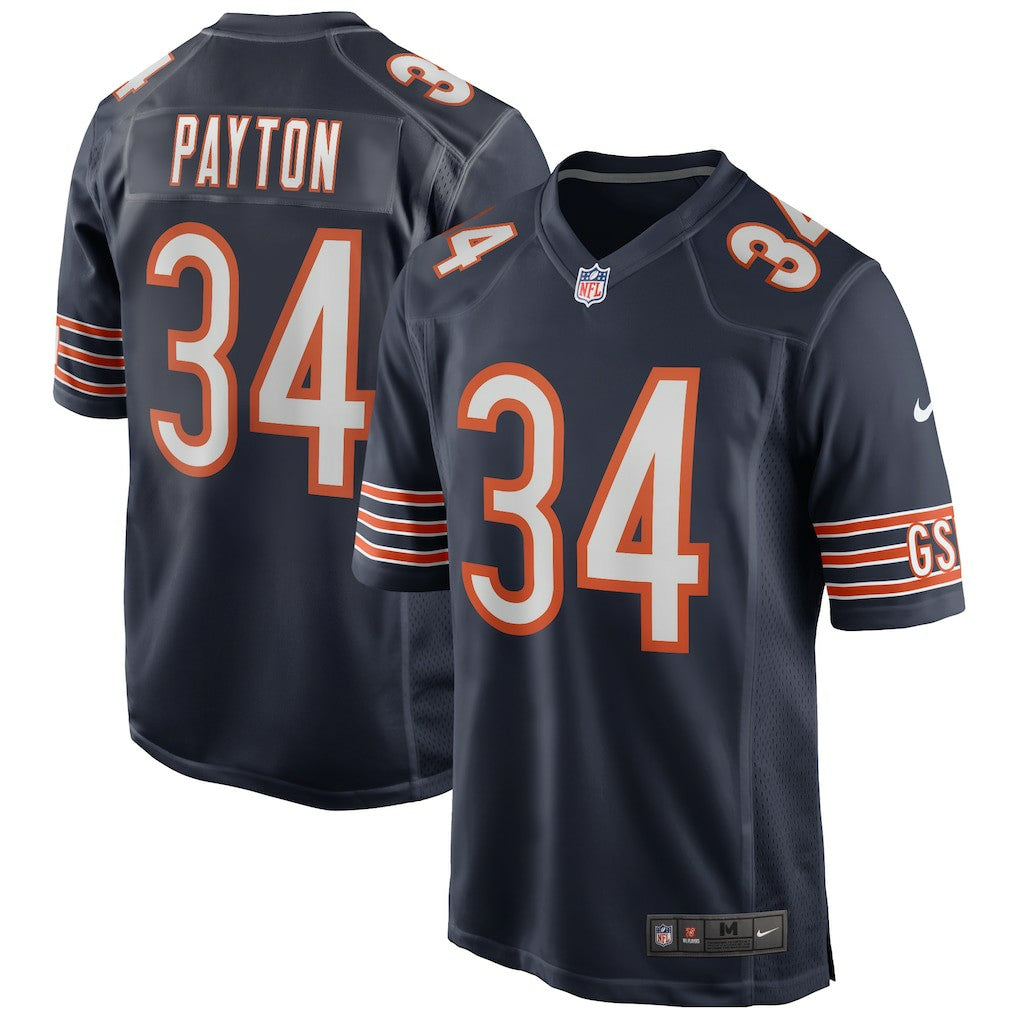 Chicago Bears Nike Walter Payton  Game Retired Player Jersey