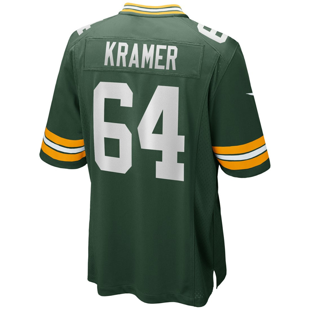 Green Bay Packers Nike Jerry Kramer  Game Retired Player Jersey