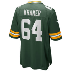 Green Bay Packers Nike Jerry Kramer  Game Retired Player Jersey
