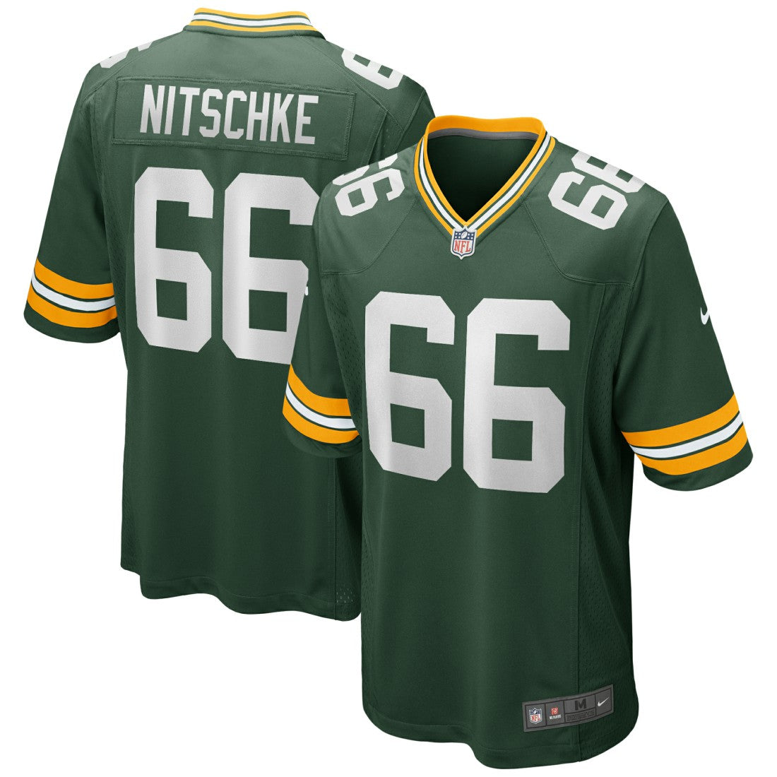 Green Bay Packers Nike Ray Nitschke  Game Retired Player Jersey