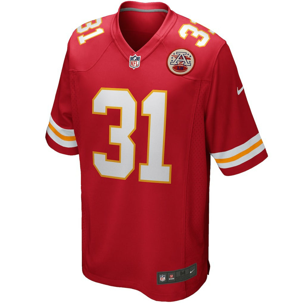 Kansas City Chiefs Nike Priest Holmes  Game Retired Player Jersey