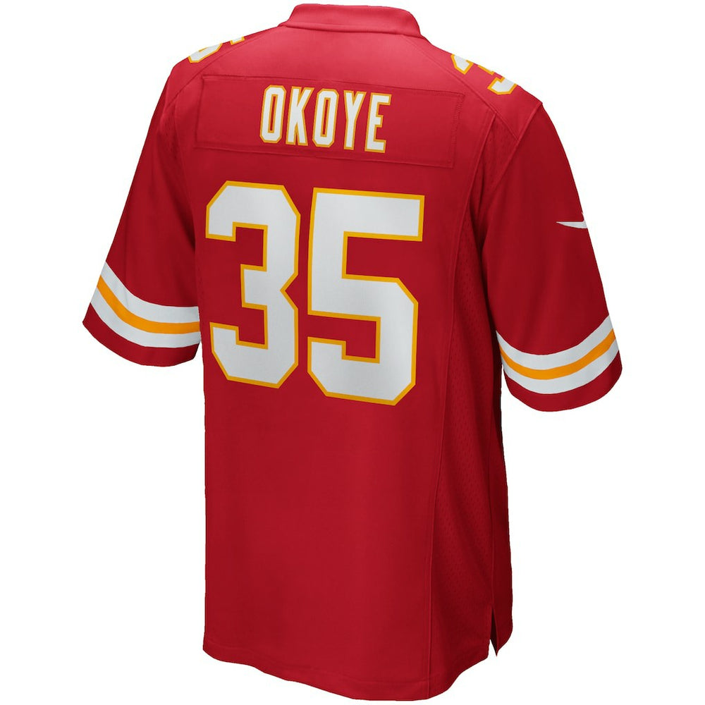 Kansas City Chiefs Nike Christian Okoye  Game Retired Player Jersey