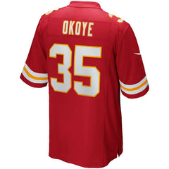 Kansas City Chiefs Nike Christian Okoye  Game Retired Player Jersey