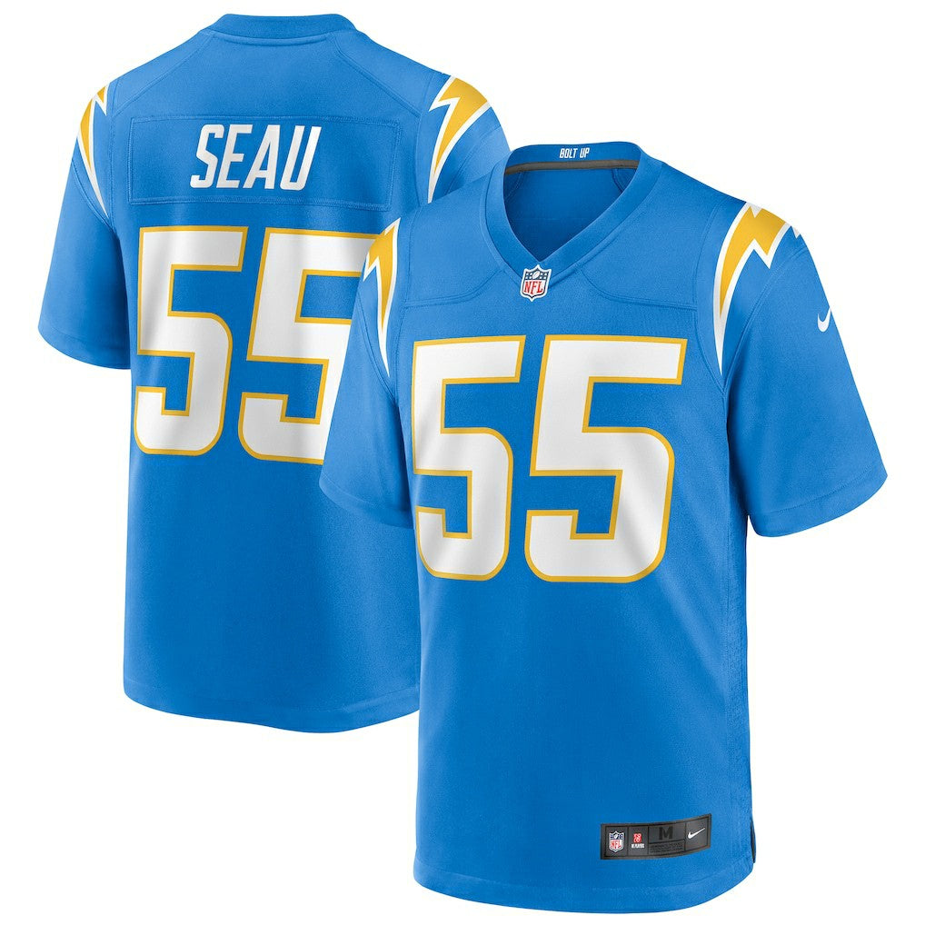 Los Angeles Chargers Nike Junior Seau  Game Retired Player Jersey