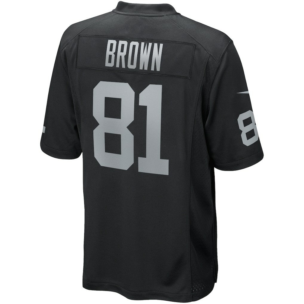 Las Vegas Raiders Nike Tim Brown  Game Retired Player Jersey